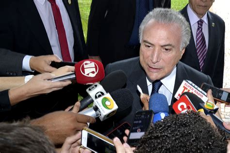 Temer Defende Maior Rapidez Em Processo De Impeachment De Dilma Psdb