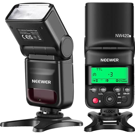 Neewer NW420 TTL Speedlite Flash For Canon 66601380 B H Photo