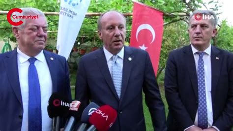 Muharrem İnceden erken seçim tahmini Dailymotion Video