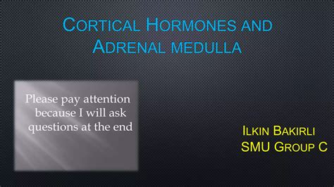 Adrenal Gland Adrenal Hormones And Their Production Ppt