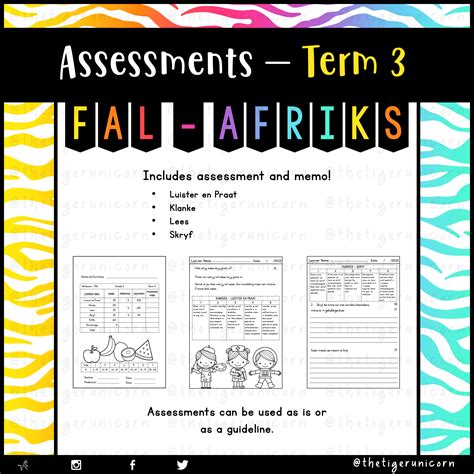 Grade 2 Assessment Afrikaans First Additional Language Term 3 With Memo • Teacha