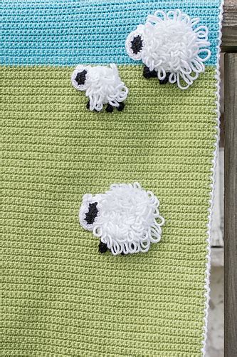 Ravelry Counting Sheep Blanket Pattern By Angelia Robinson