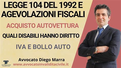 Legge E Agevolazioni Fiscali Per Autovetture Iva E Bollo Auto