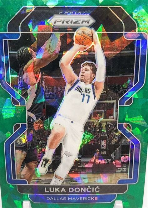 Luka Doncic 2021 Prizm Green Ice 223 Price Guide Sports Card Investor