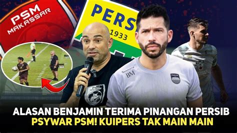 Done Dealfiks Benjamin Mora Ke Persibkuipers Ungkap Hal Ini Jelang