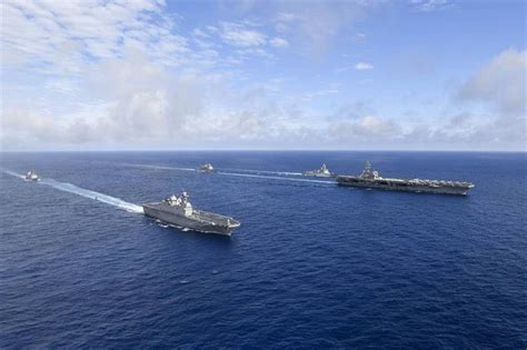 Us S Korean Navies End Key Exercise Amid N Korea Tension