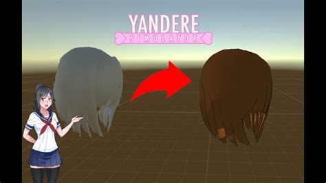 How To Bundle Hair In Unity Yandere Simulator Youtube