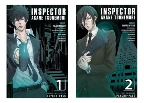 Psycho Pass Inspector Akane Tsunemori Tomo 1 Y 2 Envío Gratis