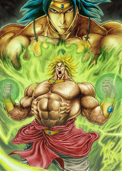 Broly Legendary Super Sayajin By Maxwell Duarte By Madmaxsol Dragon