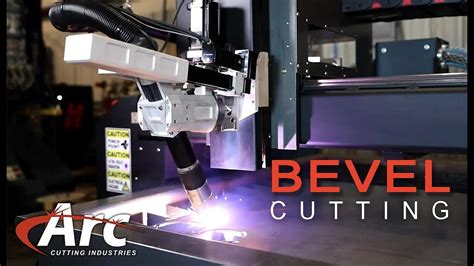 Plasma Bevel Cutting With Hypertherm On The Arc Cut Pro Youtube