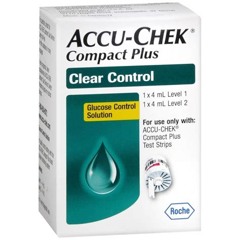 Accu Chek Compact Plus Glucose Control Solution Ea Medcare