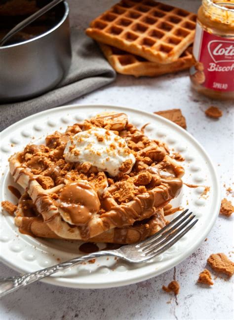 Biscoff Waffles Something Sweet Something Savoury