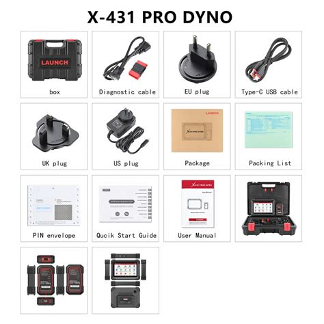 Launch X Pro Dyno Bi Directional Diagnostic Scanner Support