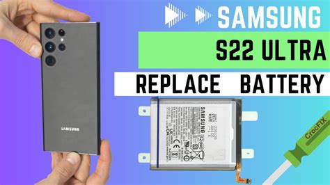 Replace Battery On SAMSUNG S22 ULTRA Detailed Tutorial Nothing Left