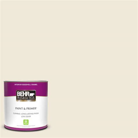 Behr Premium Plus Qt Or W Mourning Dove Eggshell Enamel Low Odor