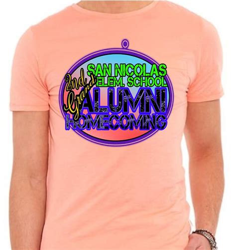 Design Of Alumni T Shirt San Nicolas Elementary School