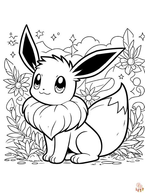 Pokemon Para Colorear Eevee Para Colorear