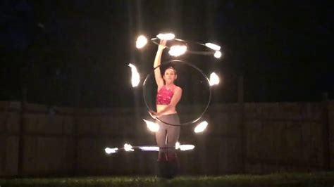 Multi Fire Hooping Youtube