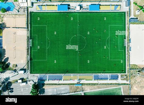 Aerial View Football Match Hi Res Stock Photography And Images Alamy