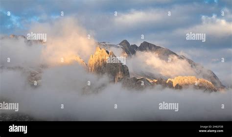 Marmoladahighest Peak Of The Dolomiteson The Border Between Veneto