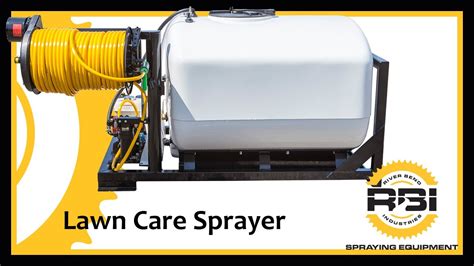 Lawn Care Skid Sprayer 400 Gallons Mechanical Agitation Short Box