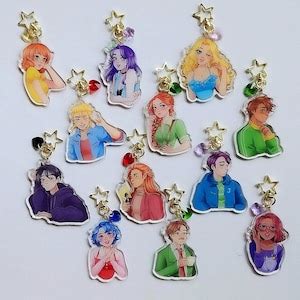 Stardew Valley Inspired Acrylic Keychains Bachelors And Bachelorettes