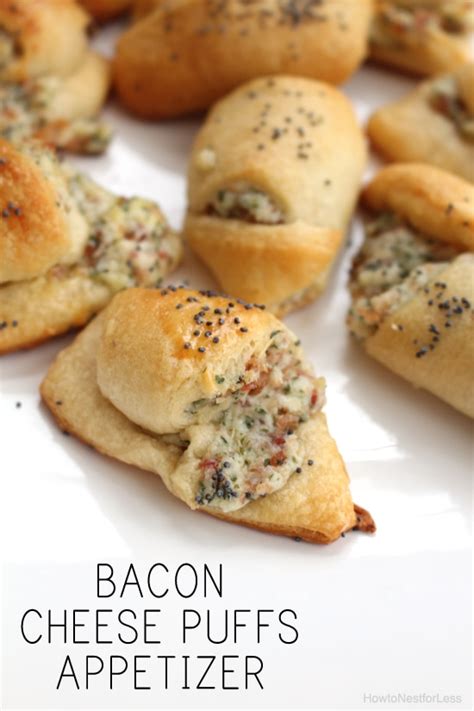 Bacon Cheese Puffs Recipe - How to Nest for Less™