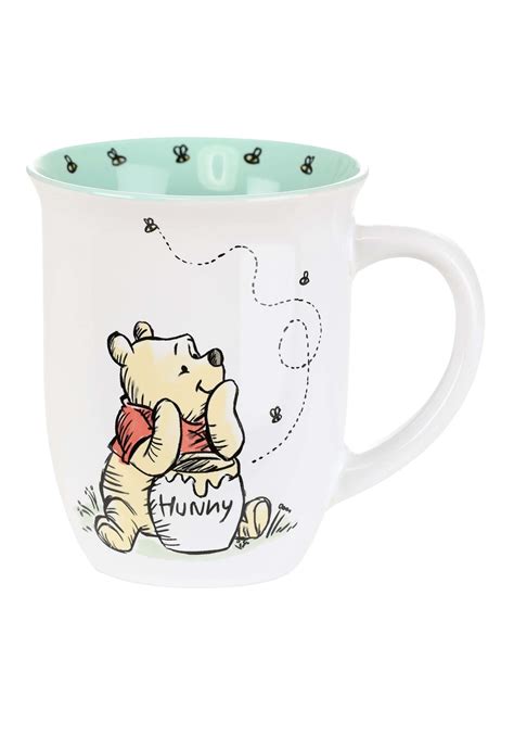 Silver Buffalo Winnie The Pooh But First Hunny Oz Mug Standard In