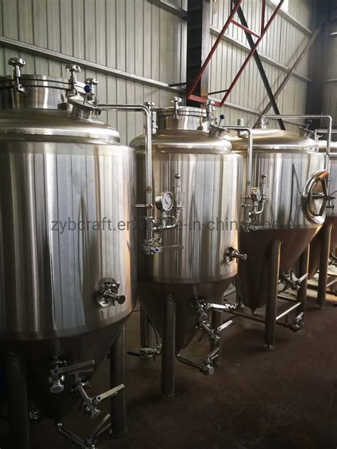 Cooling Jacket Conical Fermenter Fermentation Tank With Insulation