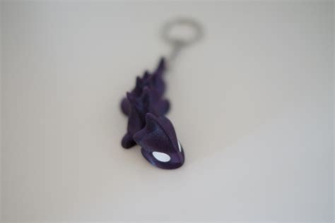 Mini Articualted Dragon Magnet Keychain By Printzee Download Free Stl Model