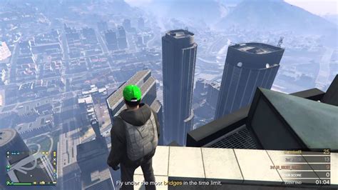 Grand Theft Auto Must See Jumping Off Plane Wing To Building Youtube