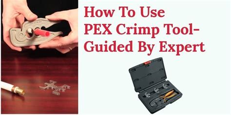 How To Use PEX Crimp Tool- Guided By Expert