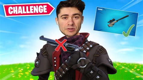 SOLO FAR WEST CHALLENGE CECCHINO AL POSTO DI PISTOLA FORTNITE