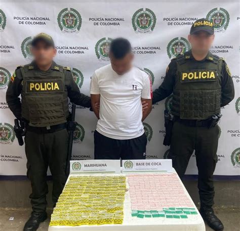 Policía En El Piñón Magdalena Captura A Hombre De 28 Años Con 332 Dosis De Estupefacientes