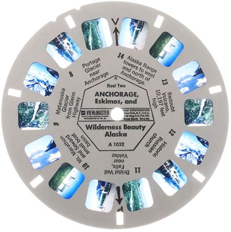 Anchorage Alaska View Master 3 Reel Packet Vintage A103 S6a