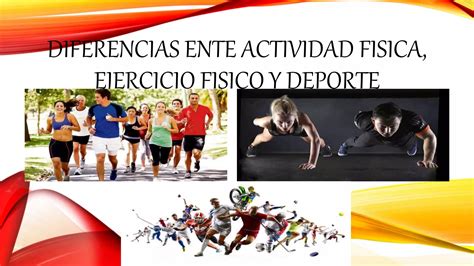 Diferencias ente actividad física ejercicio físico y deporte PPT