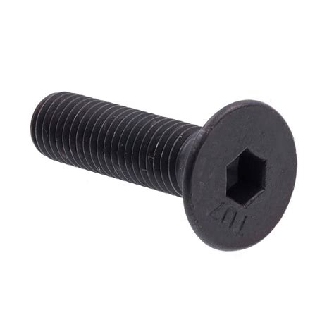 Prime Line 1 4 In 28 X 1 In Black Oxide Coated Steel Hex Allen