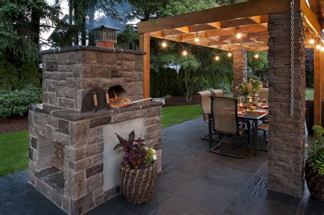 Pizza Ovens Wood Fired Paradise Restored Landscaping