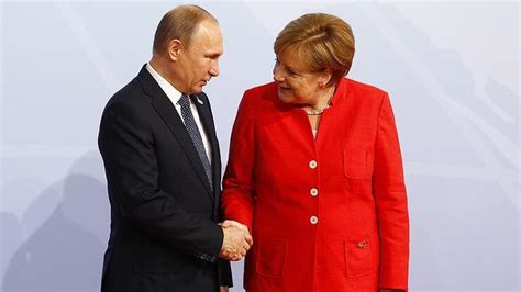 Putin Ve Merkel Suriye Yi G R T Son Dakika D Nya Haberleri