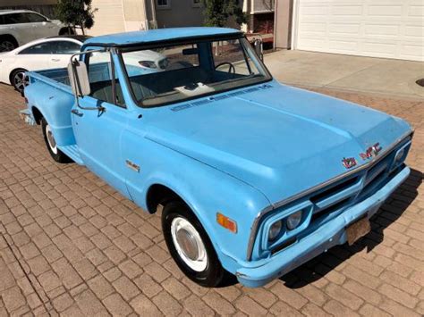 1968 Gmc Stepside Long Bedruns Goodinline 63 Spd5th Wheelc10 For Sale In Berkeley Ca