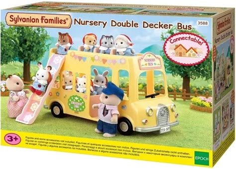 Ternurines Sylvanian Families Nursery Double Decker Bus Meses Sin Interés