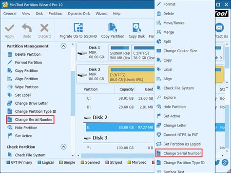 How To Change Partition Serial Number MiniTool Partition Wizard Tutorial