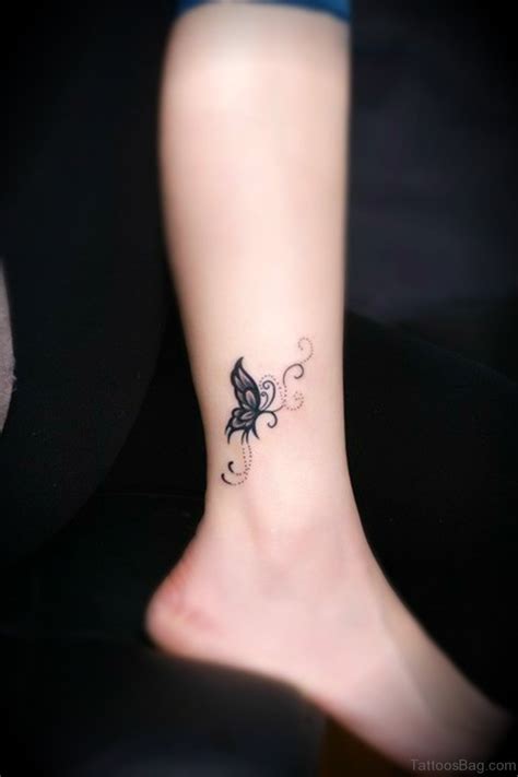 Fabulous Butterfly Tattoos On Ankle Tattoo Designs Tattoosbag