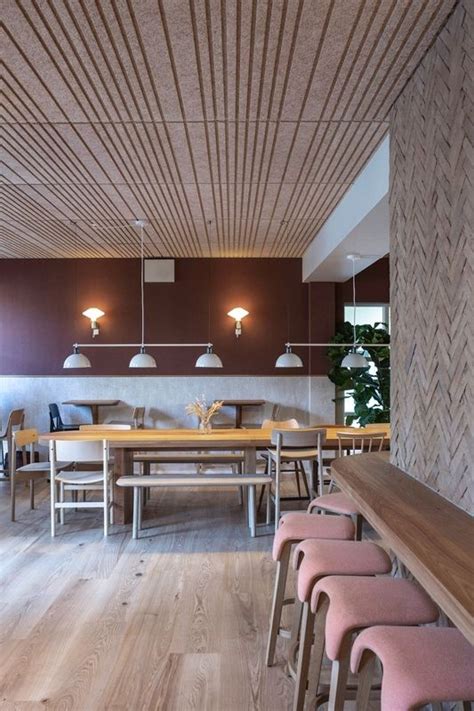 Troldtekt Line Design Acoustic Panels In Natural Wood Color Were