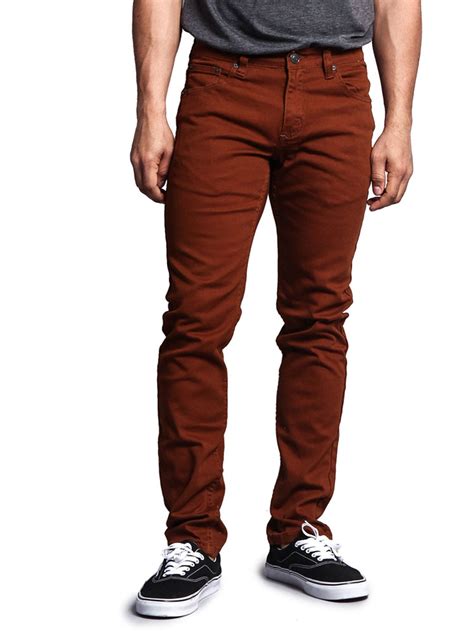 Victorious Victorious Men S Skinny Fit Color Stretch Jeans DL937