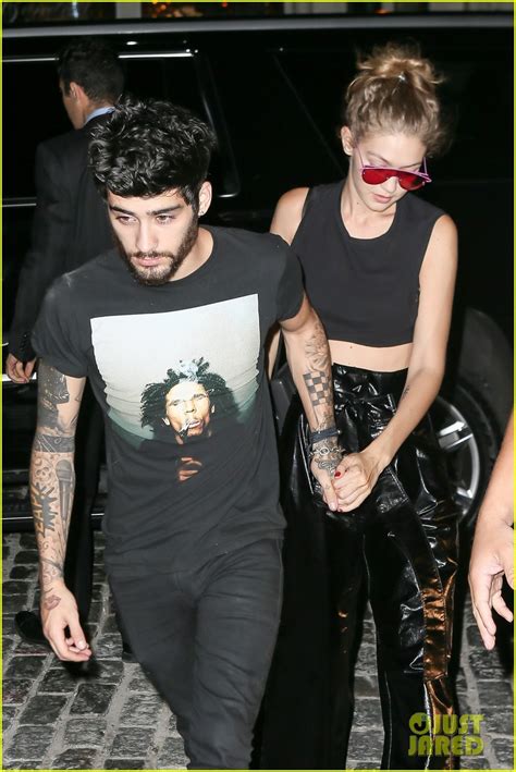 Gigi Hadid & Zayn Malik Hang Out at Taylor Swift's Place! | Photo ...