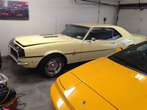 Seller Of Classic Cars 1968 Chevrolet Camaro Butternut Yellowblack
