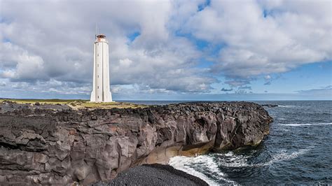 HD Wallpaper Iceland Malariff Lighthouse Snaefellsnes Peninsula