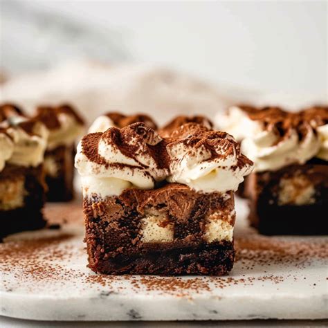 Tiramisu Brownies Recipe Baked By Claire