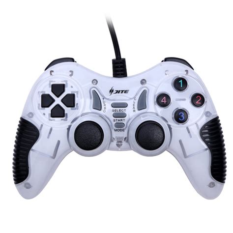 Joystick For PC Dual shock usb Gamepad for all windows Dual Vibration ...